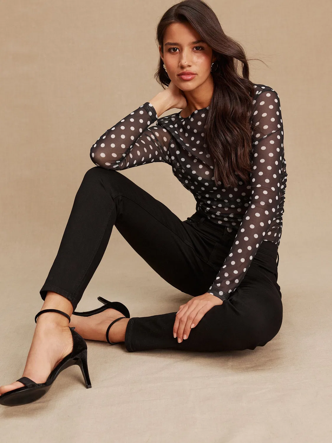Джинсы скинни, средняя посадка, Black Mid Rise Stretch Skinny Next, черный
