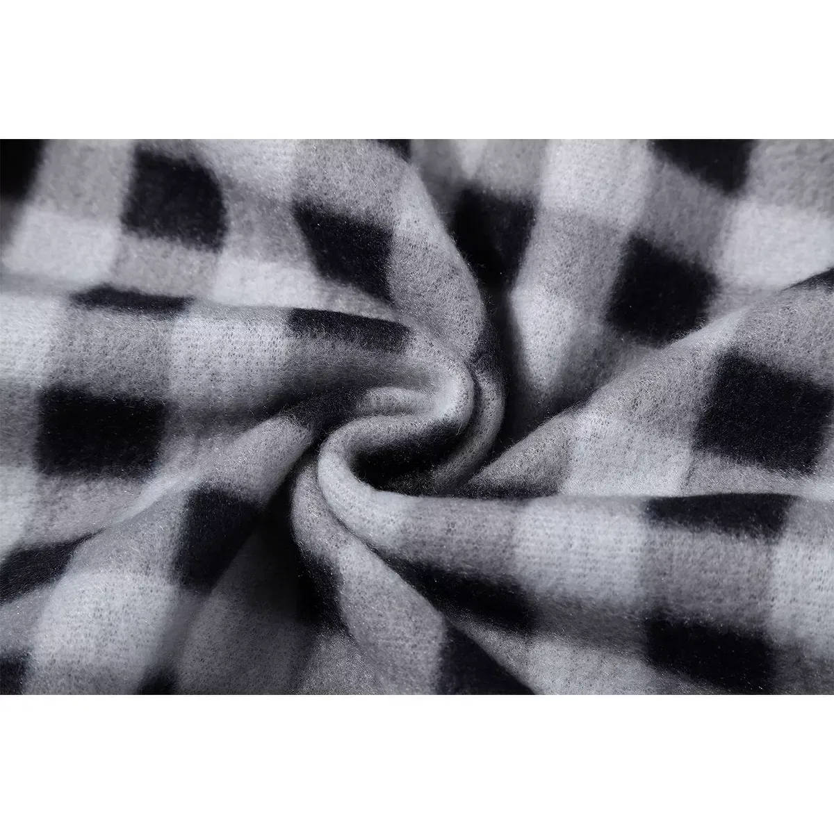Детский свитер-кардиган на молнии с принтом Patch Design GIOBERTI, Melange Charcoal — фото 4