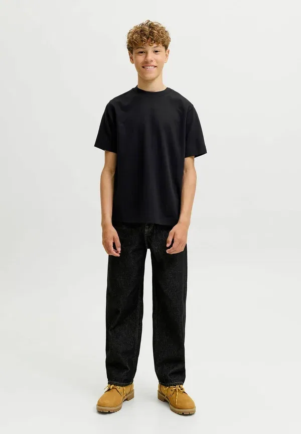 Футболка, детская футболка - базовая футболка Jack & Jones Junior, черный