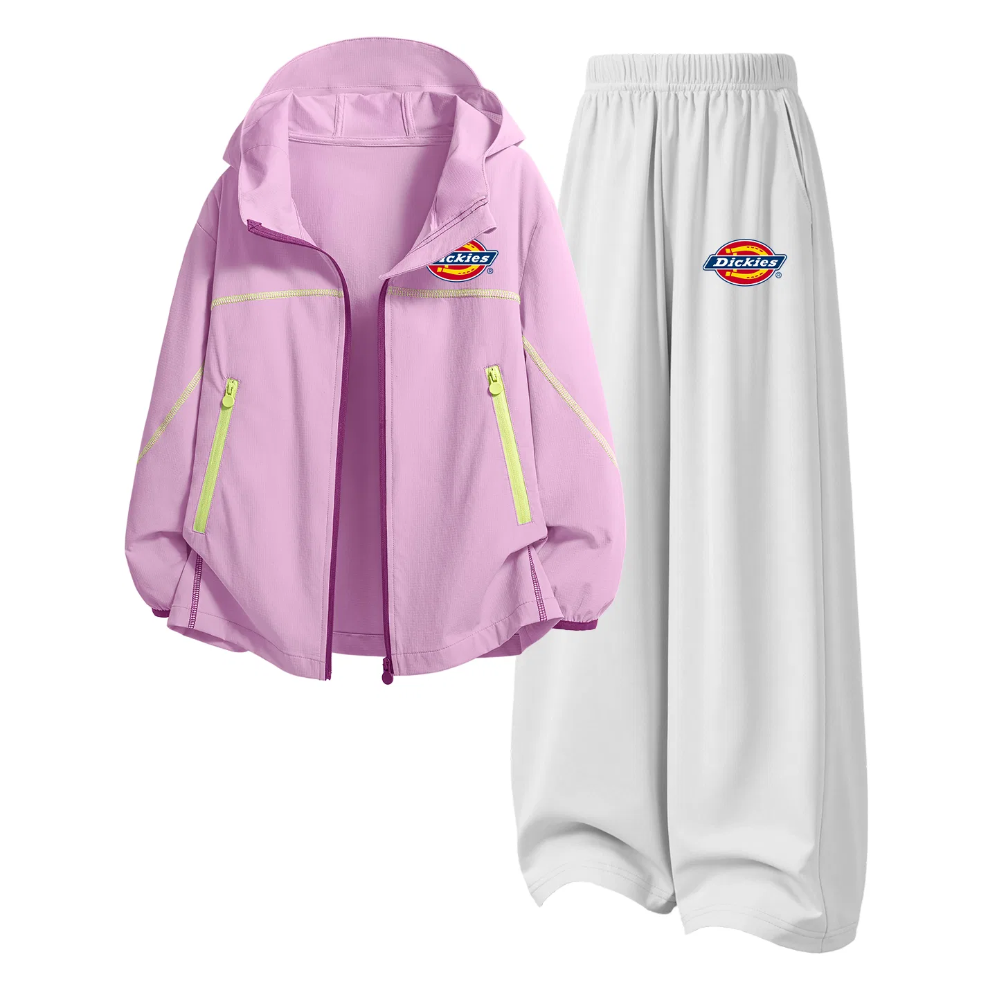 Детский спортивный комплект с принтом Logo K Dickies, Silicone Logo K Purple/Logo K Breeze Blue — фото 4