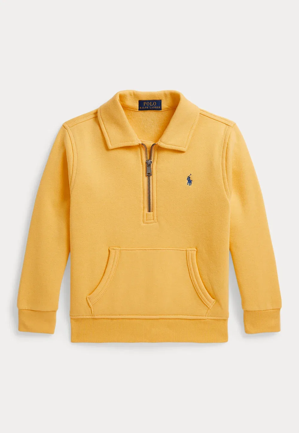 Толстовка с флисовым воротником, размер 2-6 лет Polo Ralph Lauren, Beach Yellow