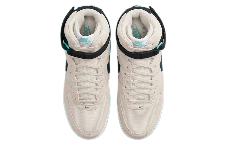 Кроссовки Nike Air Force 1 High '07 LX, светло-коричневый/черный — фото 4