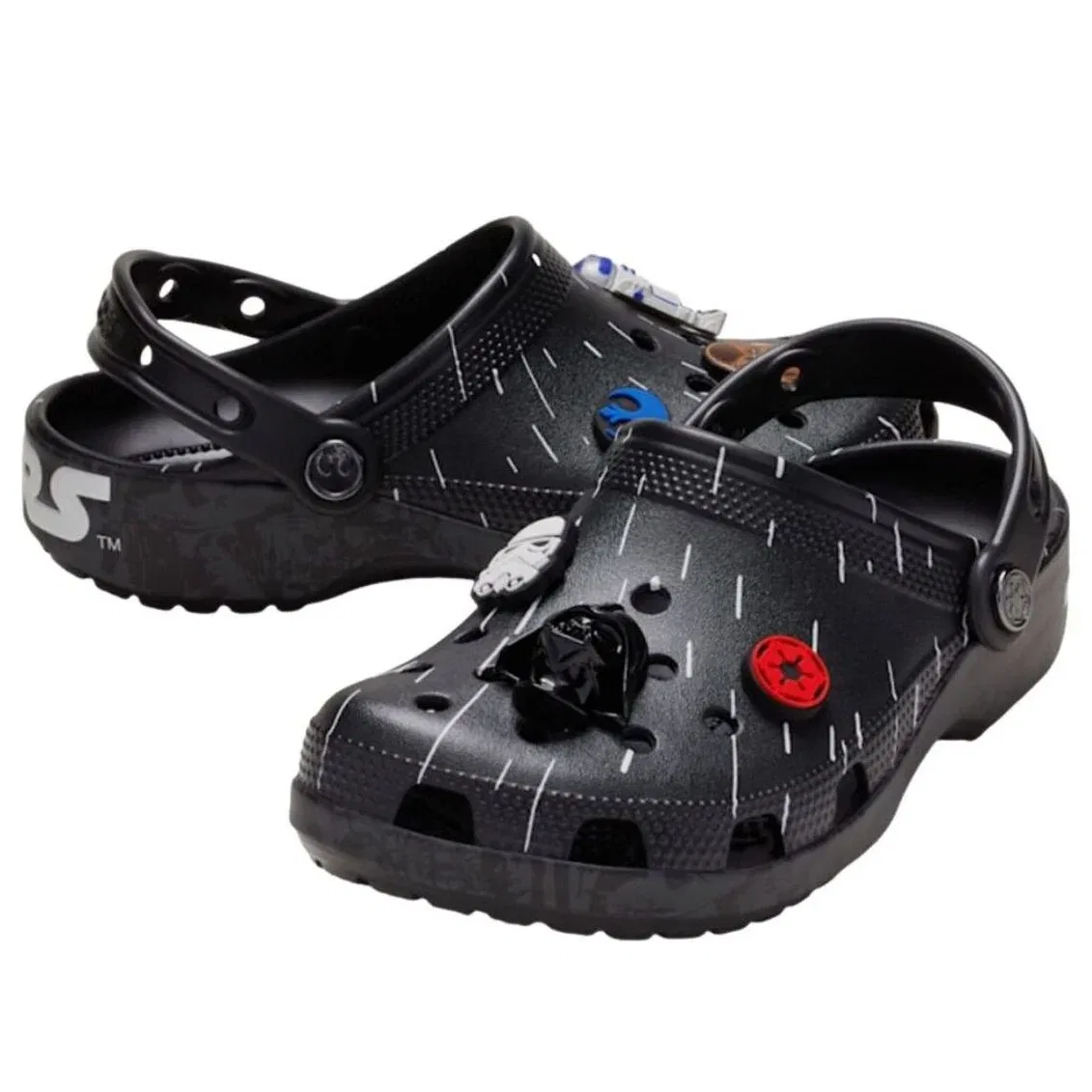 Сабо Crocs x Star Wars Classic Clog 'Hyperspace' 213002-90H, черный — фото 2