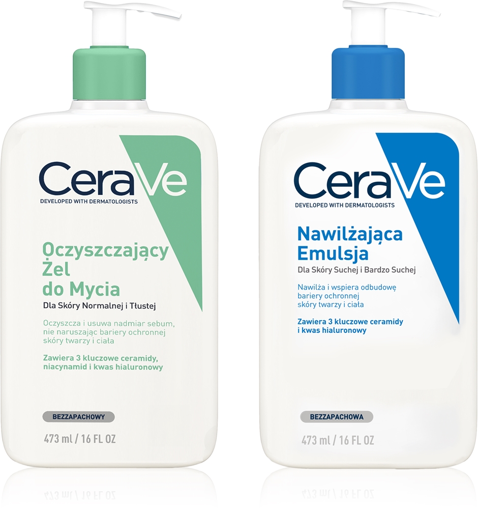 

Экономичная упаковка для лица и тела Cerave