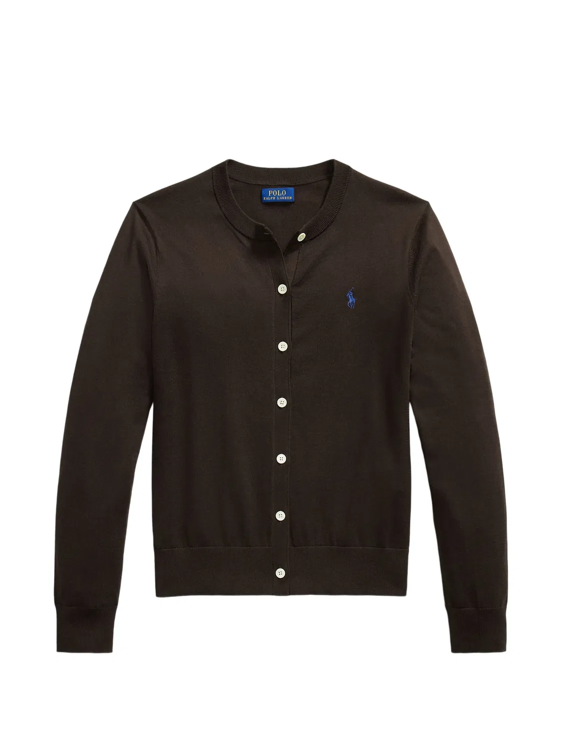 Polo Ralph Lauren Кардиган из хлопка коричневый