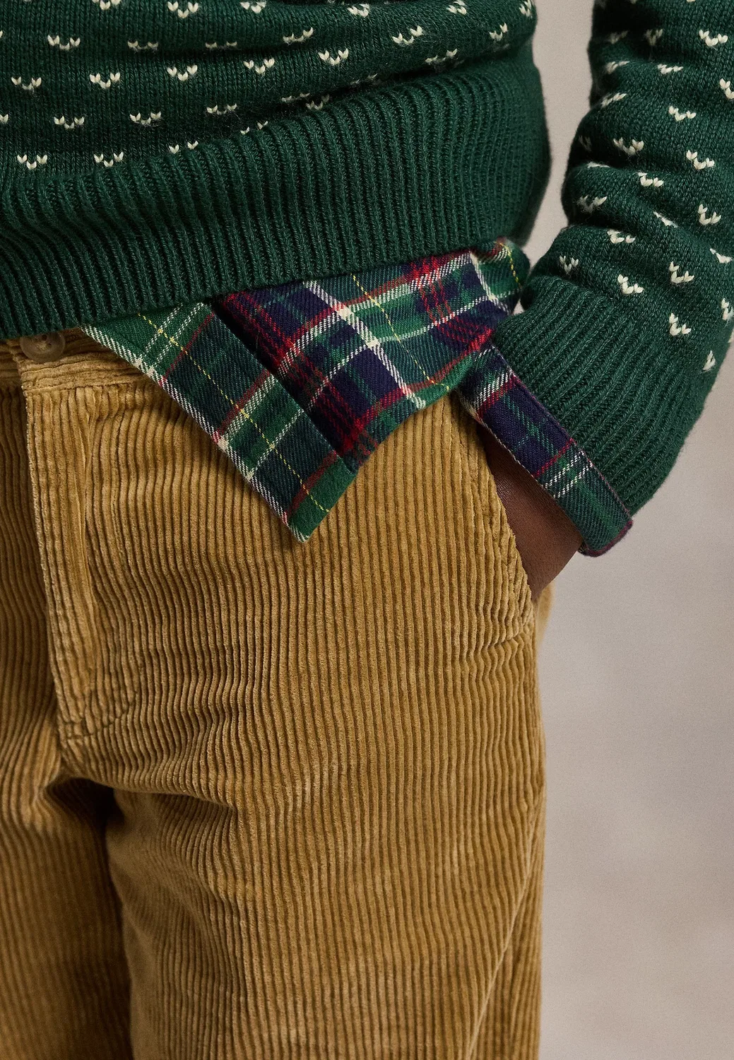 Брюки Bedford прямого кроя из вельвета, размер 7-14 лет Polo Ralph Lauren, Jodphur Tan — фото 3