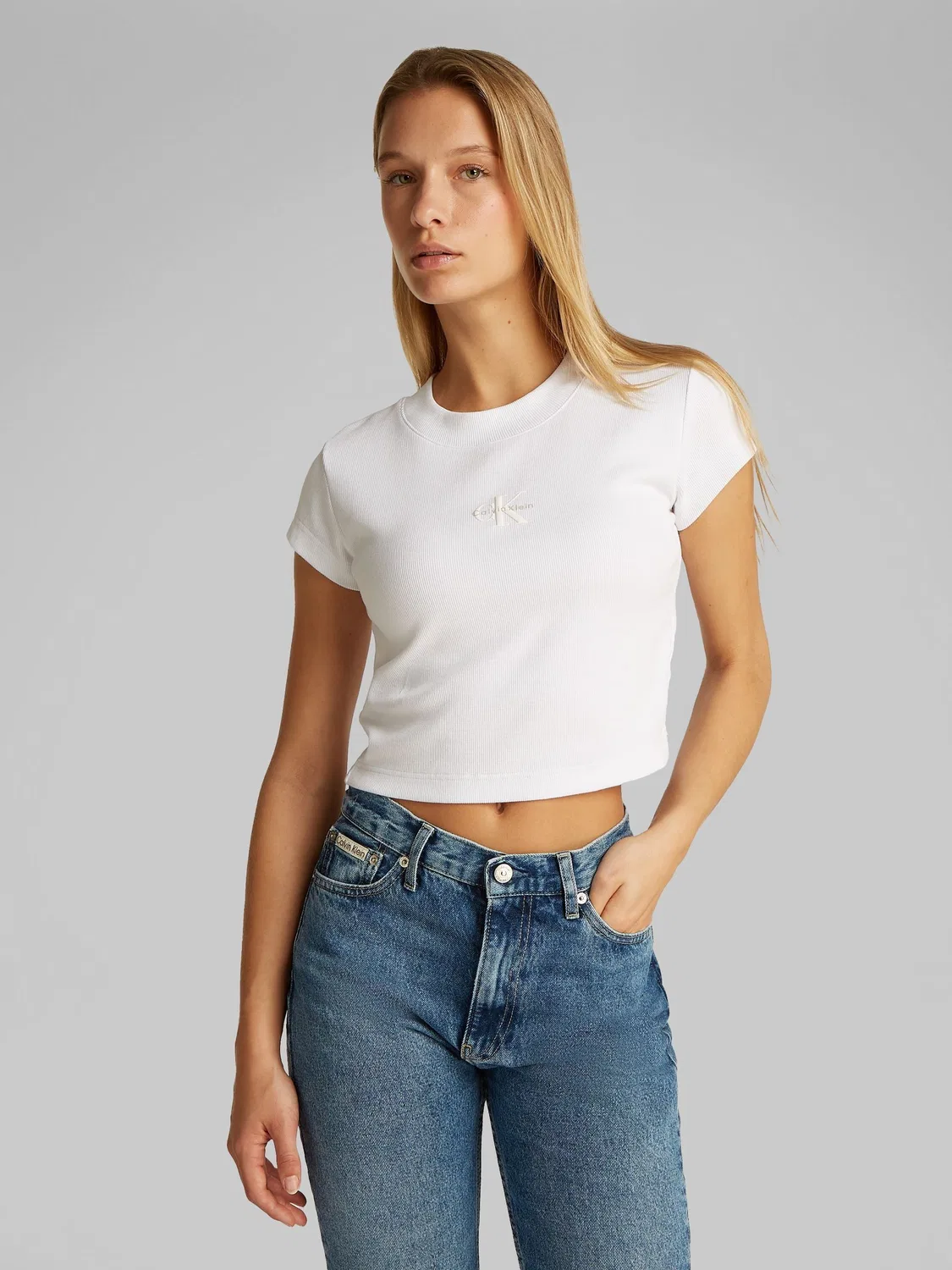 Футболка, Monogram Calvin Klein, белый