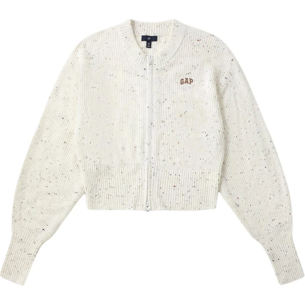 Женский кардиган с круглым вырезом GAP, Light Blue — фото 2