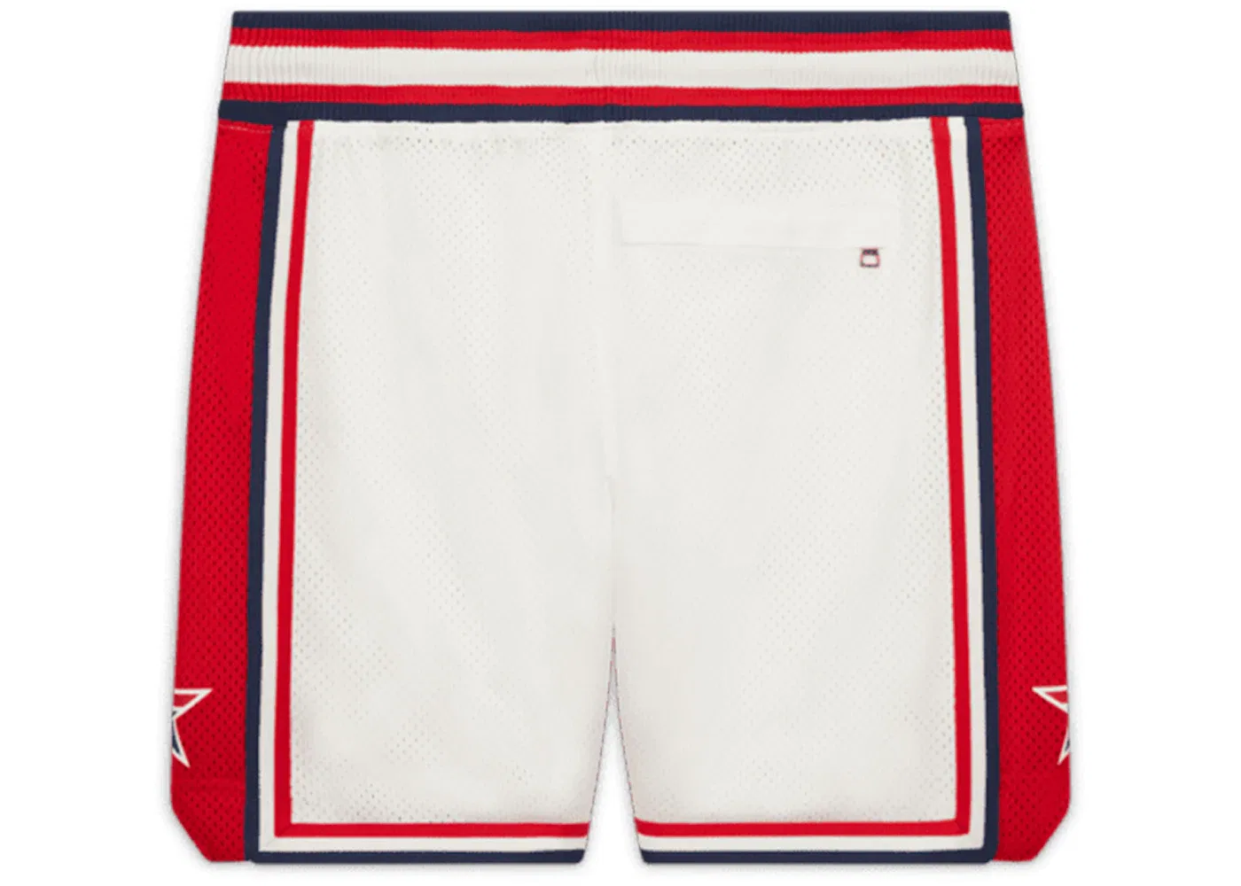 Мужские шорты с принтом Jordan Trophy Room Game Shorts, Sail/University Red/Midnight Navy — фото 2