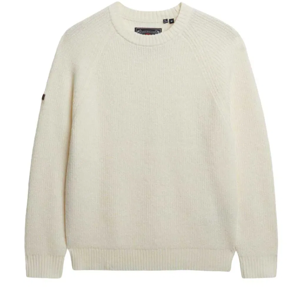 Свитер Chunky Raglan Superdry, бежевый — фото 2