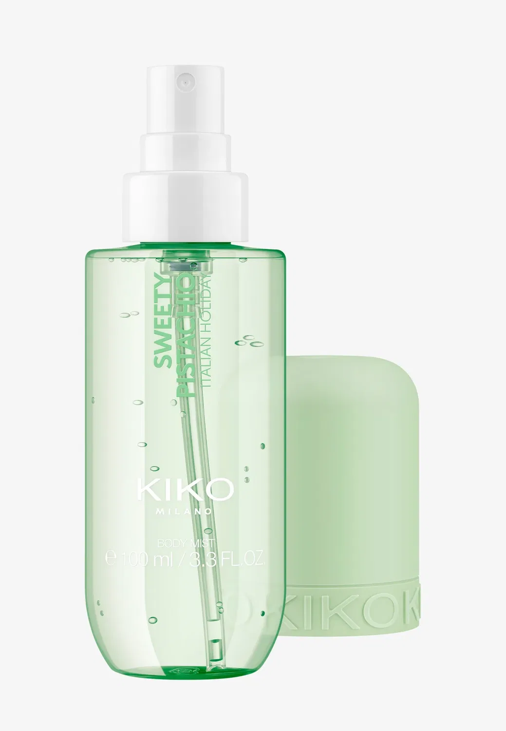 Итальянский праздничный спрей для тела - фисташковый - спрей для тела Kiko Milano, 100 мл