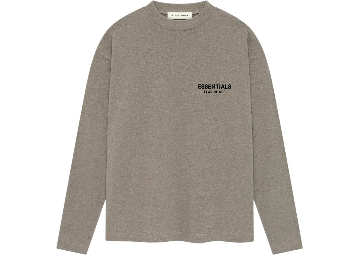 Мужская футболка с длинным рукавом с принтом Tee (FW25) Fear of God, Homestead Heather