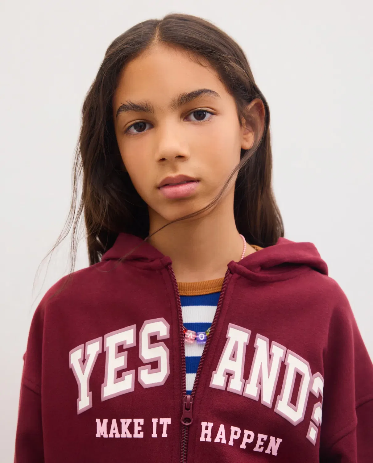 Детский комплект из футера с капюшоном и принтом Kids El Corte Inglés, Красный — фото 2