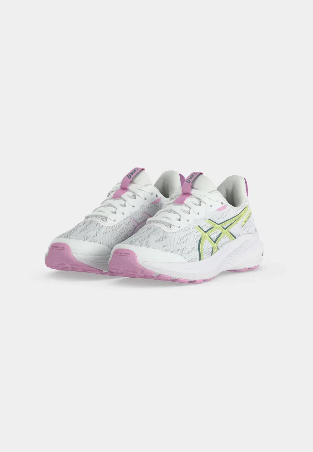 Gt 1000 14 унисекс - кроссовки для бега по улицам Asics, White/Hazy Lilac — фото 3