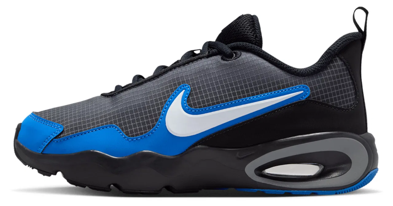 Кроссовки для мальчиков Air Max Nova Nike, цвет Smoke Grey/Black/White — фото 2