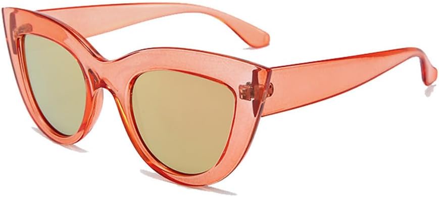 

Солнцезащитные очки UV400 с металлическими шарнирами в форме «кошачьего глаза» и градиентной застежкой, подходят для женщин и мужчин, для бега и занятий спортом на открытом воздухе UYPTK, Pink Pink