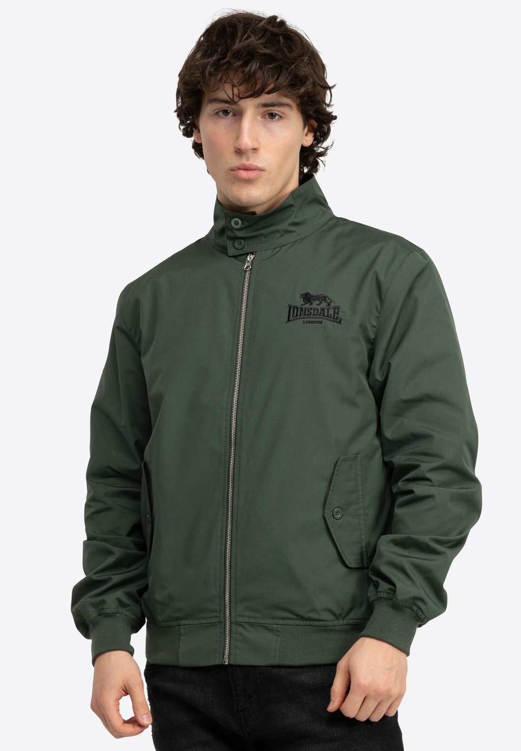 

Куртка-бомбер Lonsdale, оливковый, Зеленый, Куртка-бомбер Lonsdale, оливковый