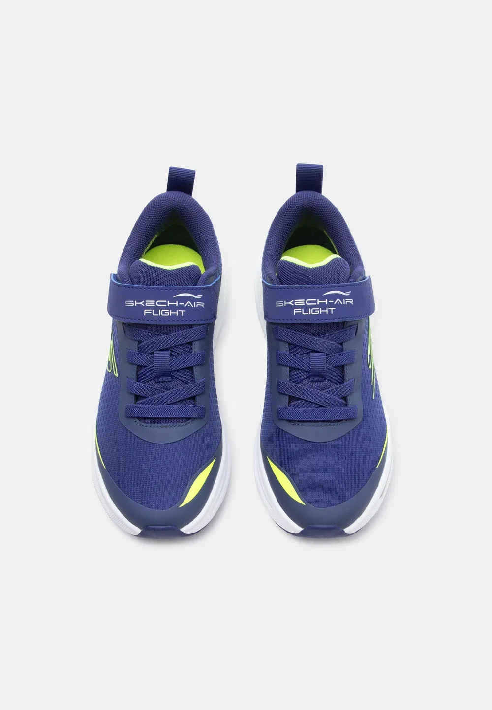 Skech air 5.0 - кроссовки Skechers, Navy/Yellow — фото 4