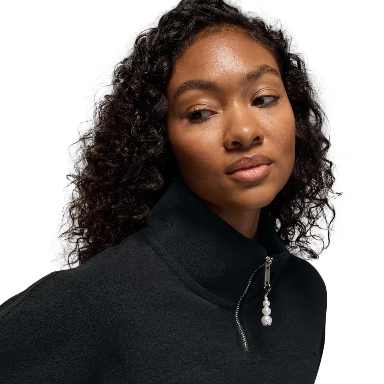 Женская толстовка Flight Fleece Seasonal Jordan, черный — фото 3