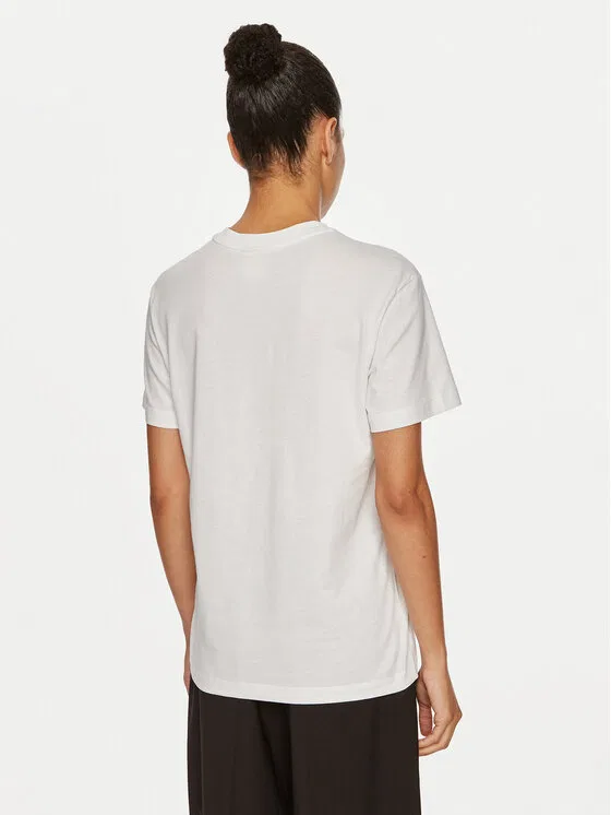 Футболка regular fit Nano Logo Calvin Klein, белый — фото 3