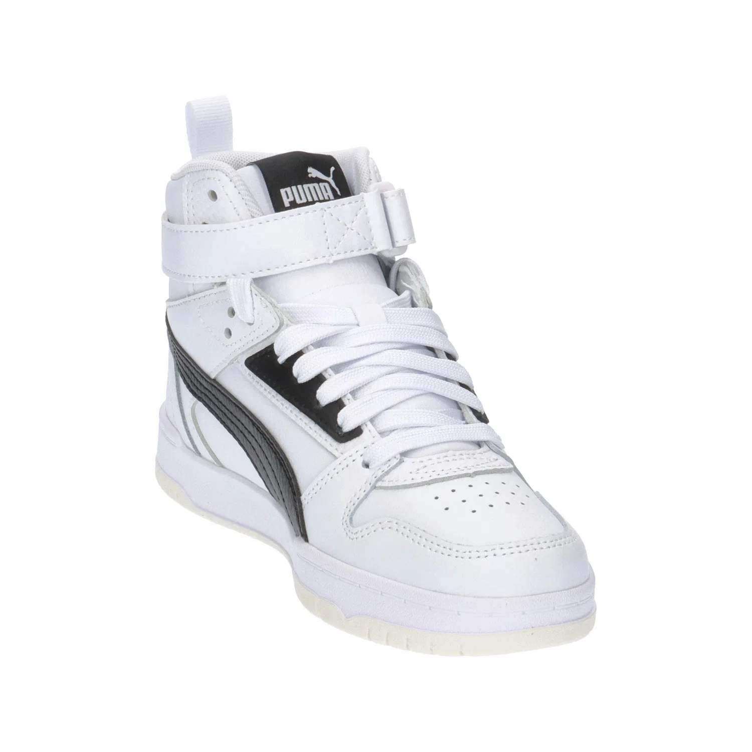 Детские кроссовки с высоким верхом RBD GAME JR Puma, Schwarz Gold — фото 2