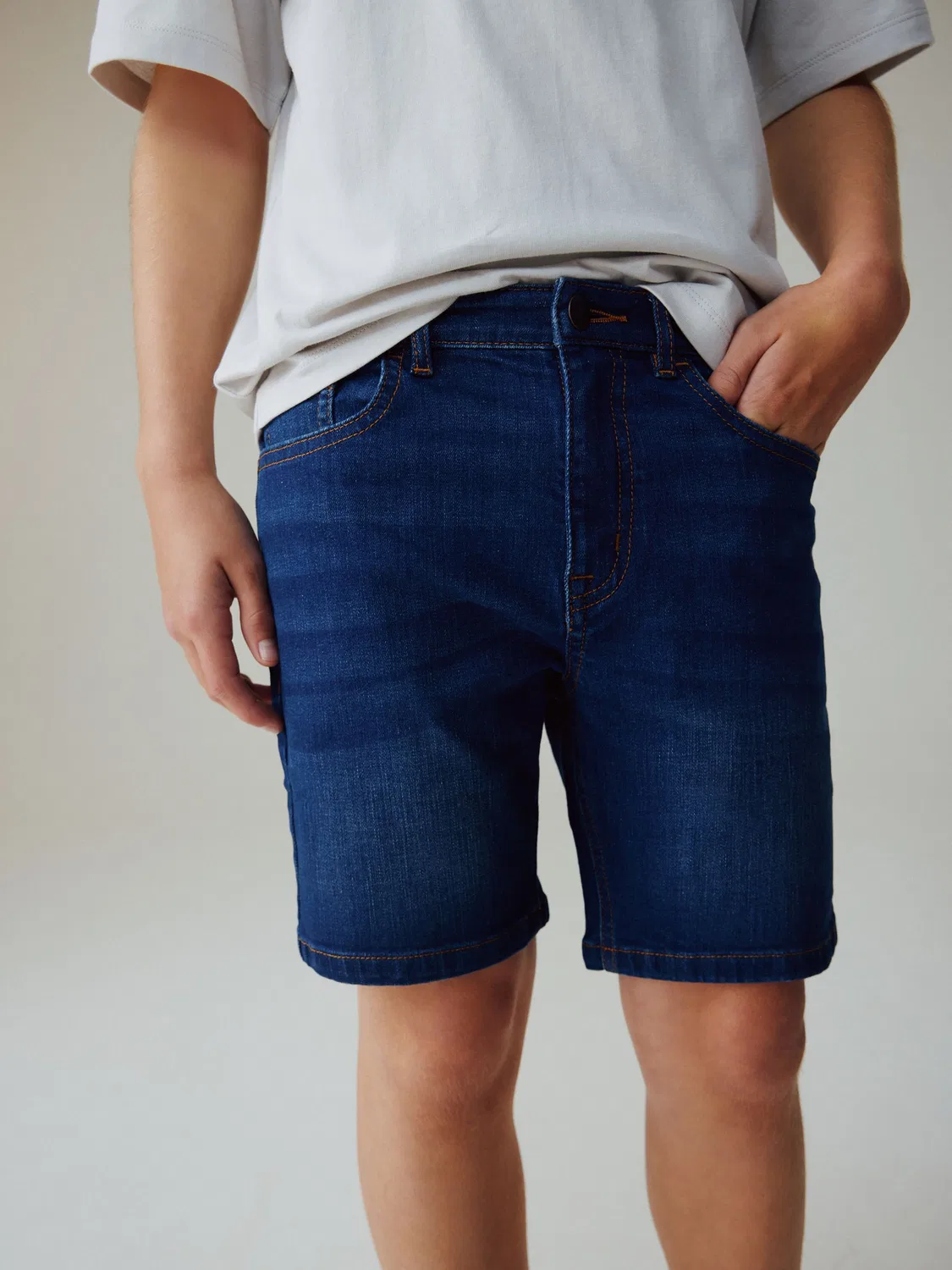 Шорты джинсовые, Dark Blue Next