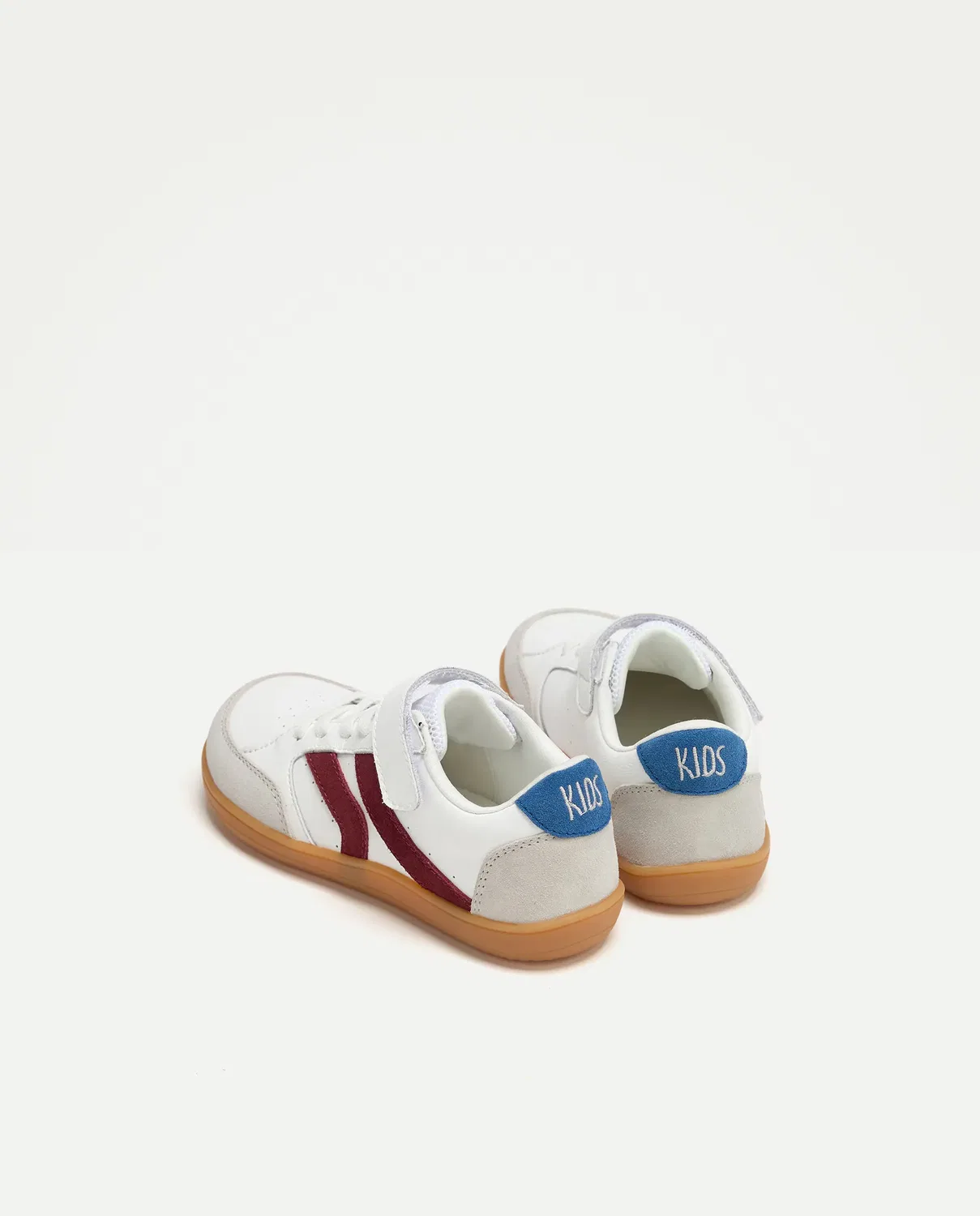 Детские кроссовки для мальчиков из кожи Kids El Corte Inglés, Multicolor — фото 3