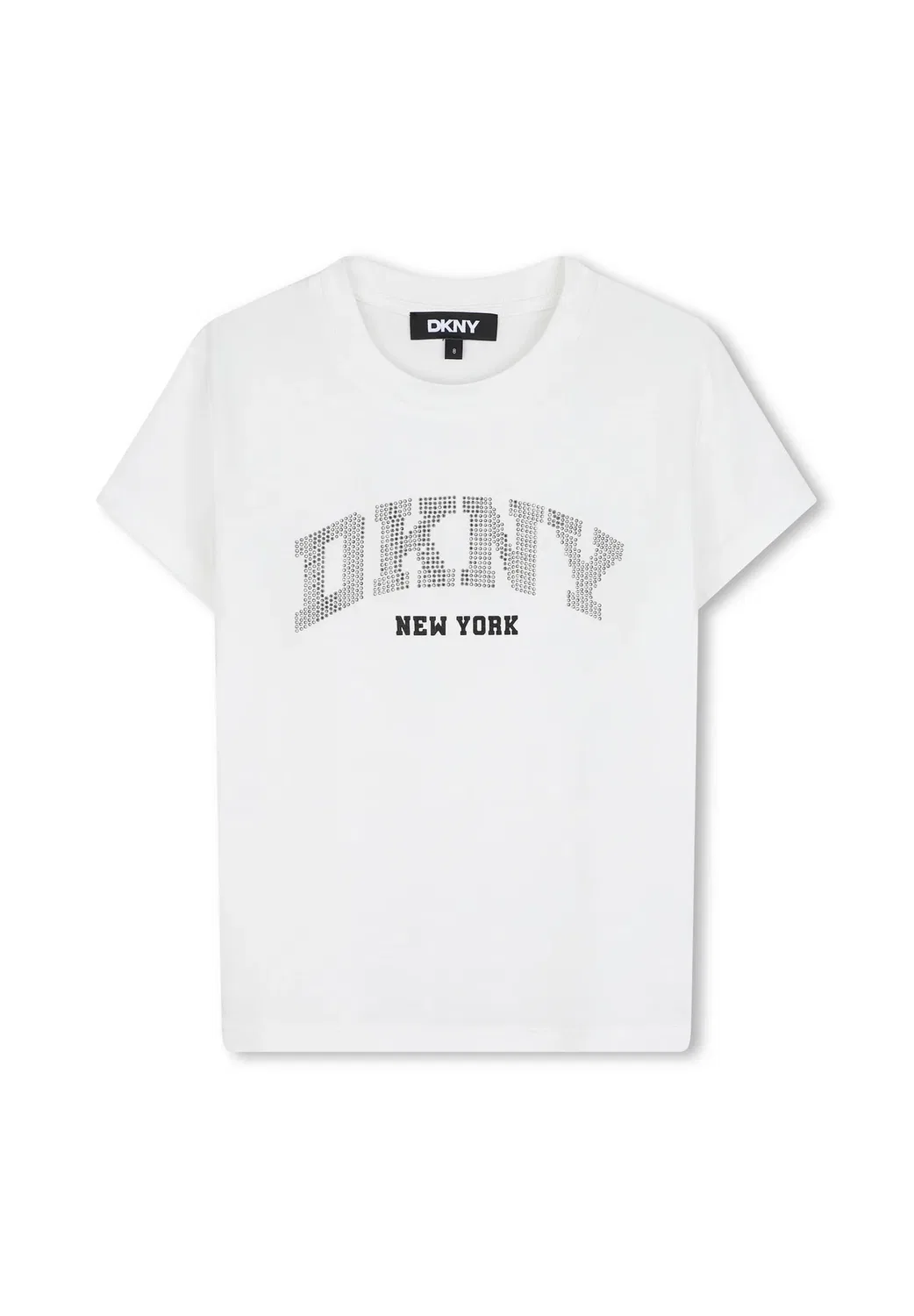 Футболка с принтом "manches courtes" - футболка с принтом Dkny, Offwhite
