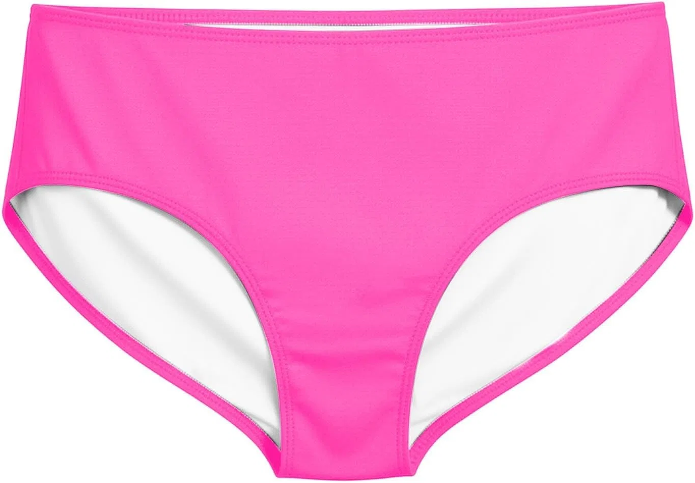 Женские плавательные боттомы с завязками на средней талии Generic, Hot Pink — фото 3