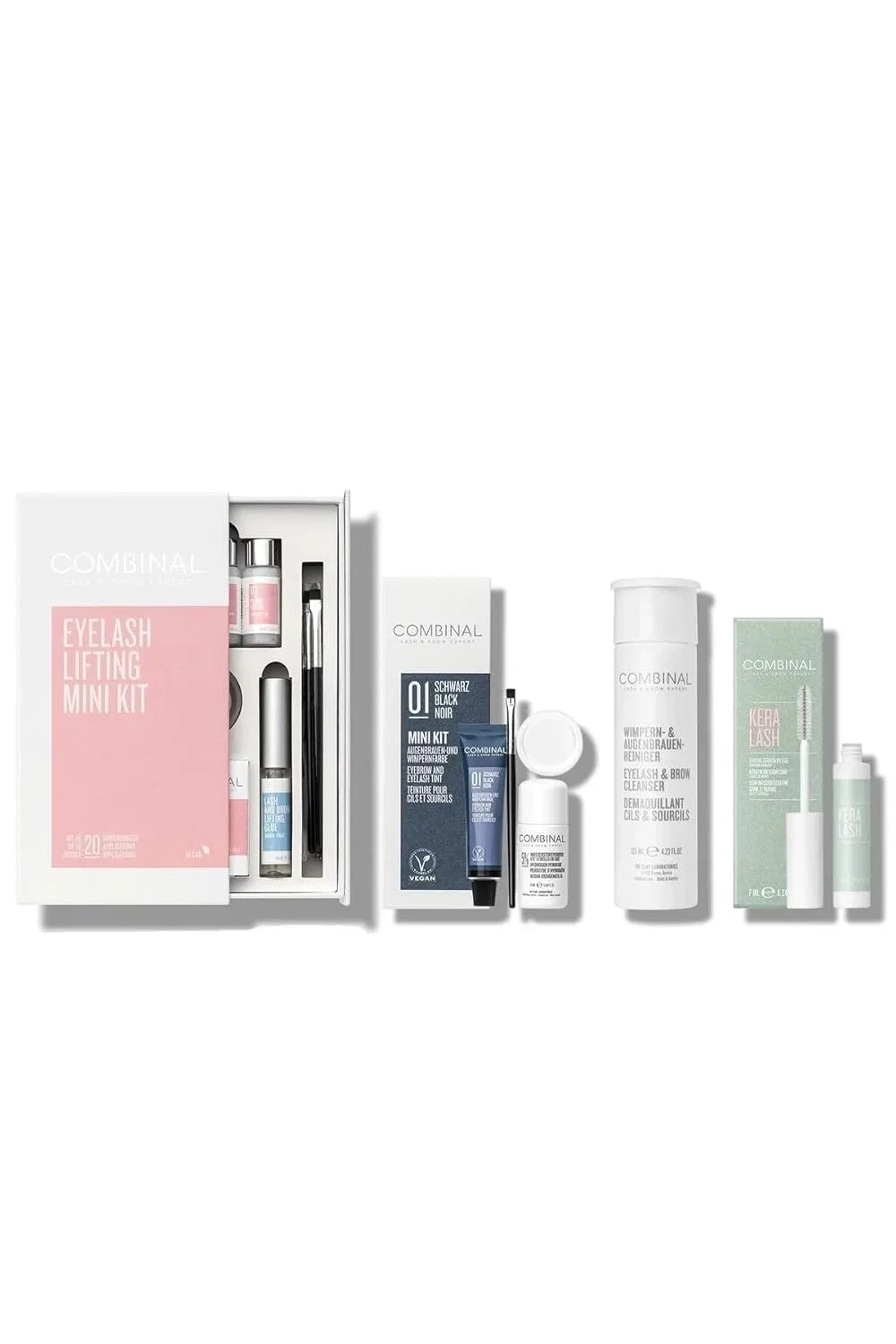 Набор для ламинирования ресниц COMBINAL Mini Kit, 20 применений