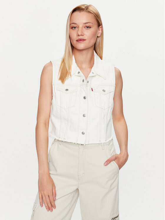 

Облегающий жилет Levi's, белый