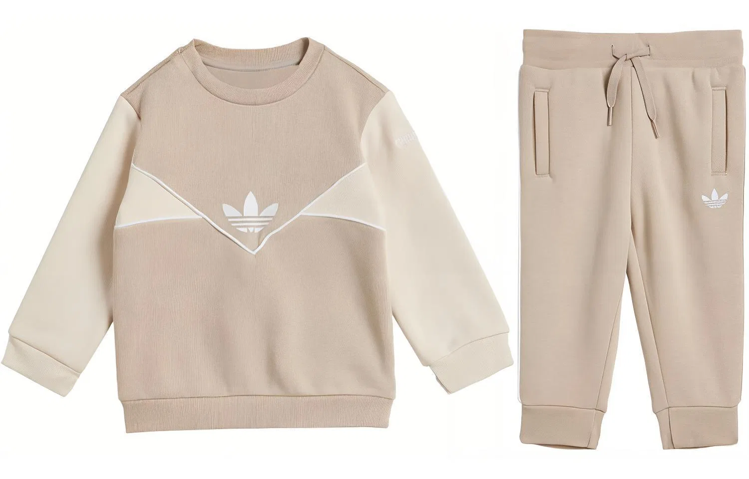 Детский спортивный комплект с брюками, Light Khaki, Adidas Originals