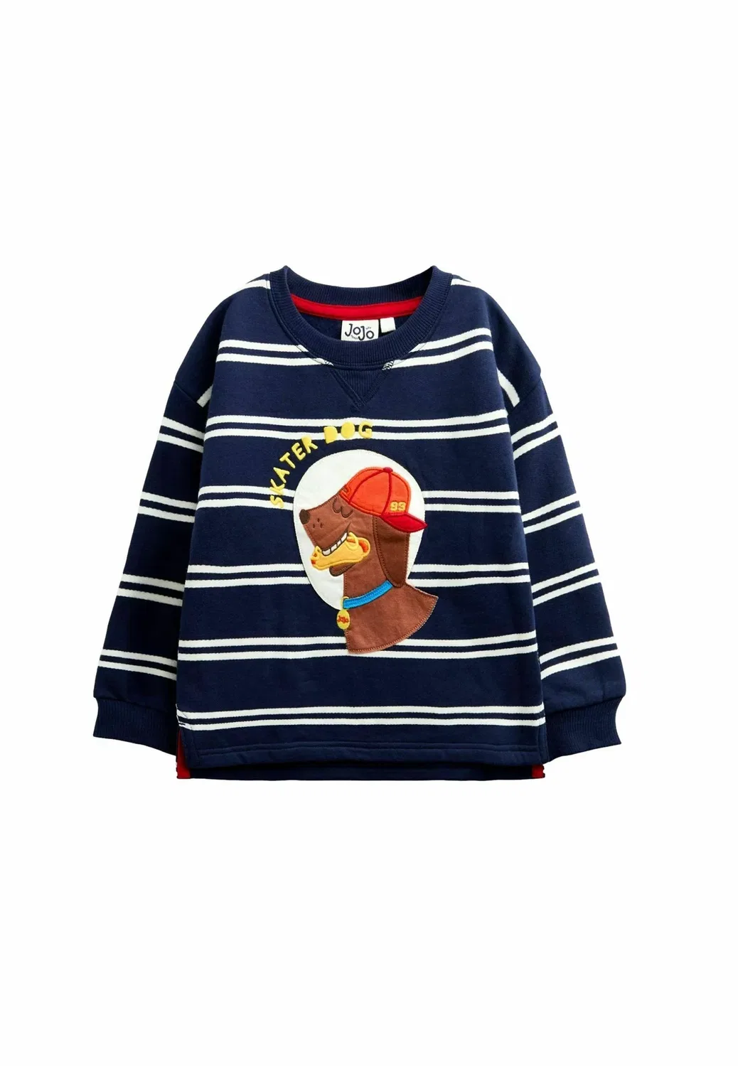 Толстовка с аппликацией - толстовка Jojo Maman Bébé, Navy Blue Skater Dog
