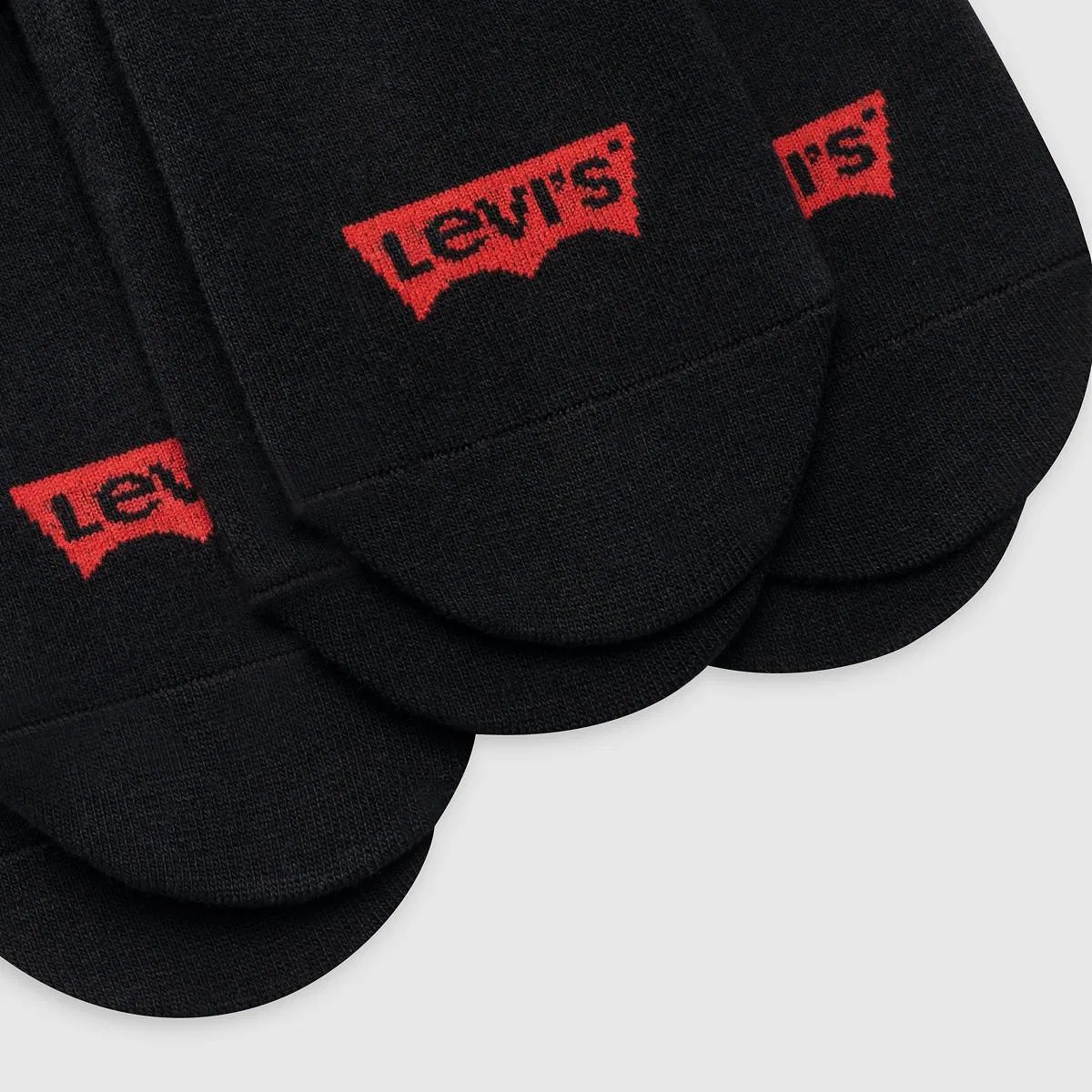 Высокие носки (3 шт.) Levi's, Black — фото 3
