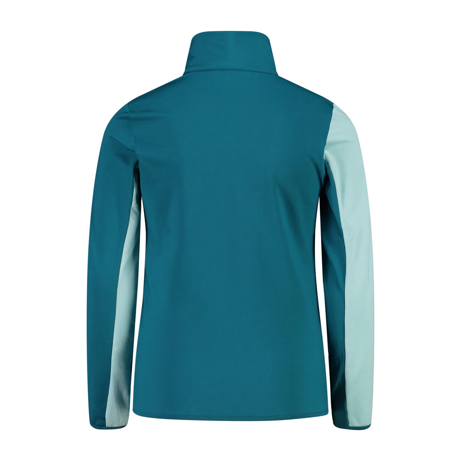 Детский свитшот для девочек Softech Half-Zip Cmp, Цвет Konigsblau — фото 2