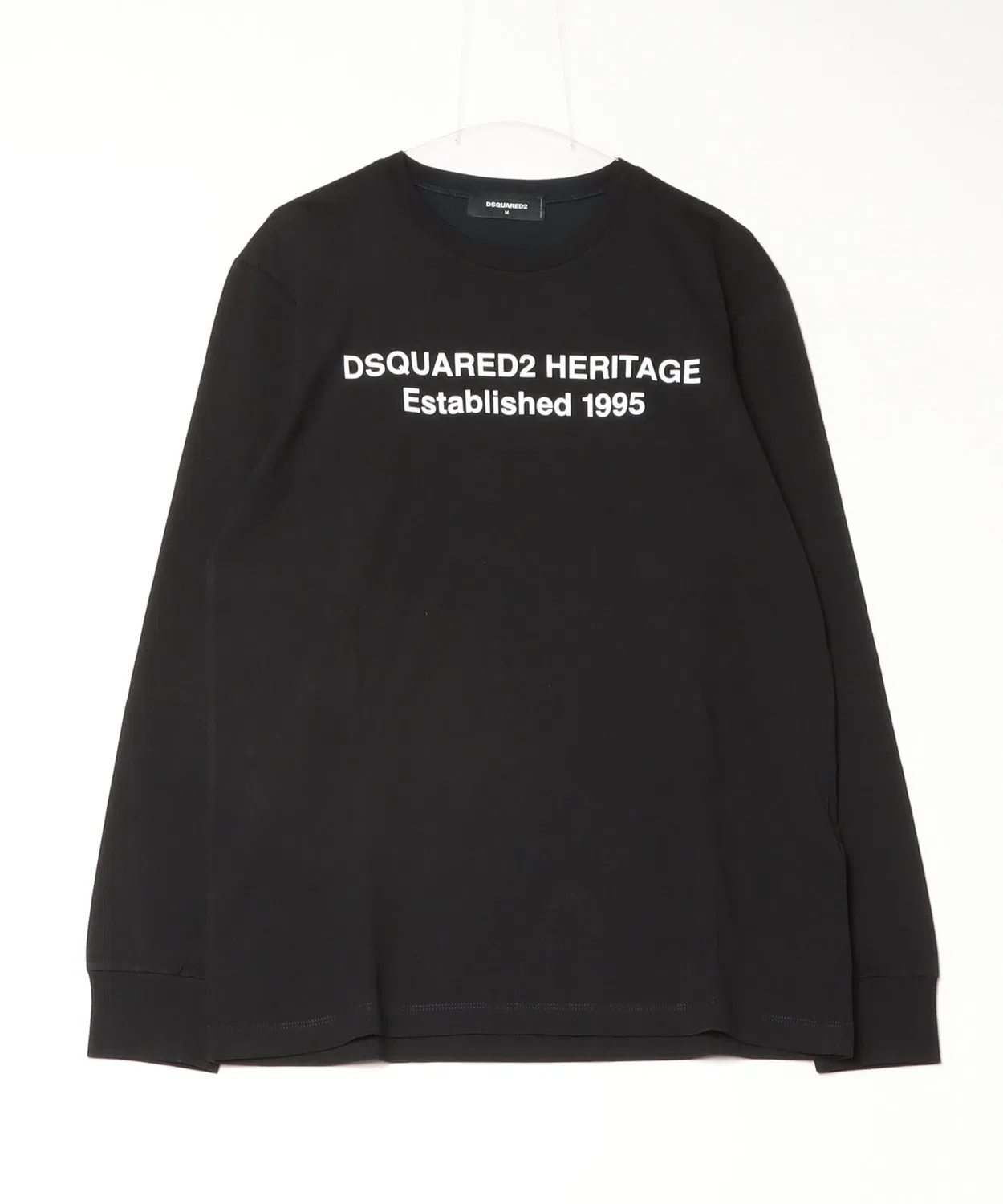 Мужская футболка с длинным рукавомDSQUARED2, Black