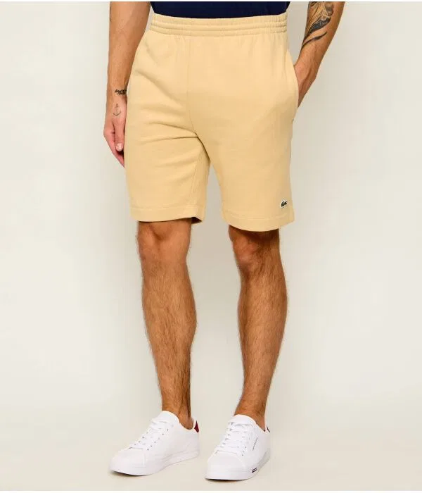 Мужские шорты Regular Fit Lacoste, бежевый