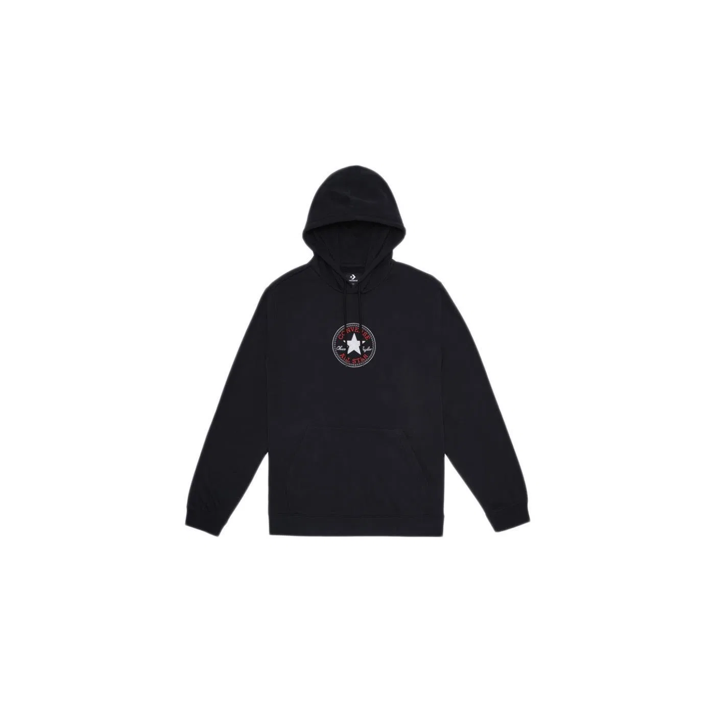 Детское худи с принтом Central All Star Logo Converse, Schwarz
