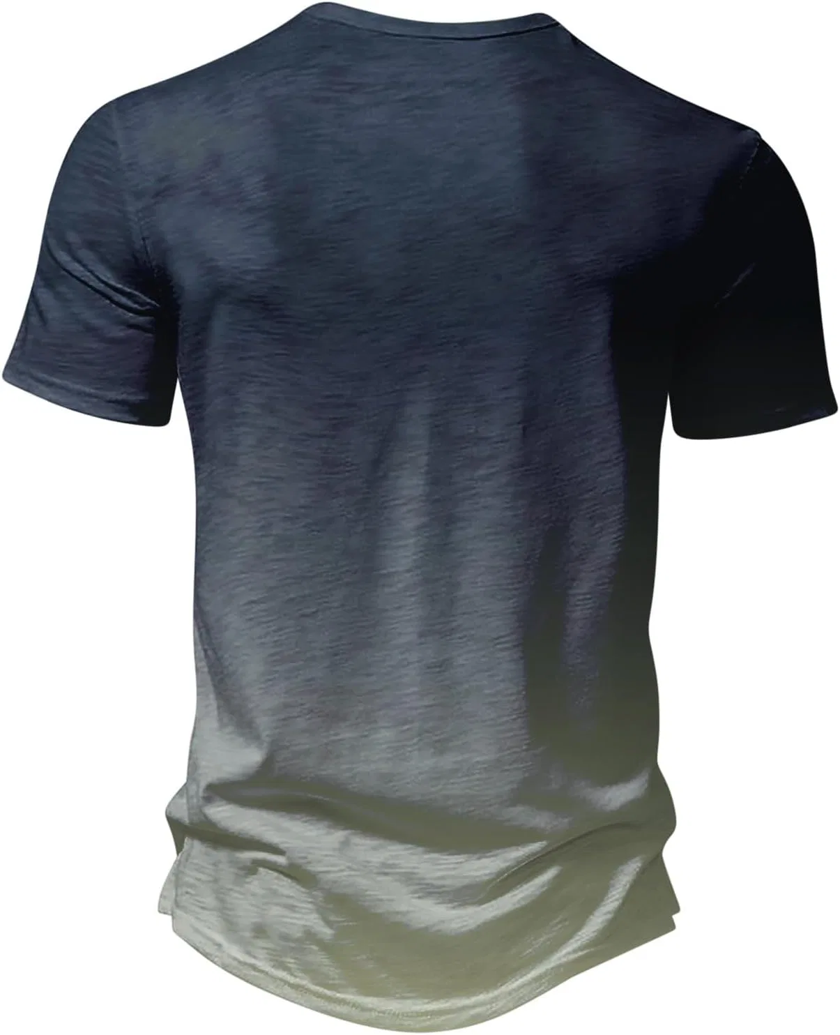 Мужская футболка-поло с мускулами и градиентом, Athletic Workout Tops, мультиколор — фото 4