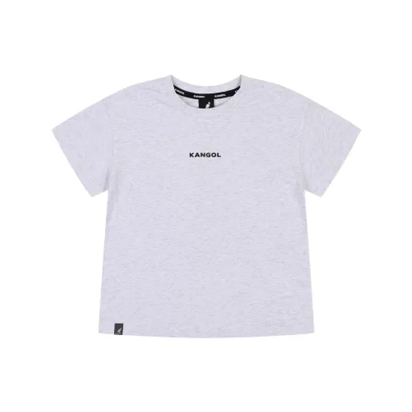 Футболка с принтом, sb 0005, Kangol Kids, меланжевый серый