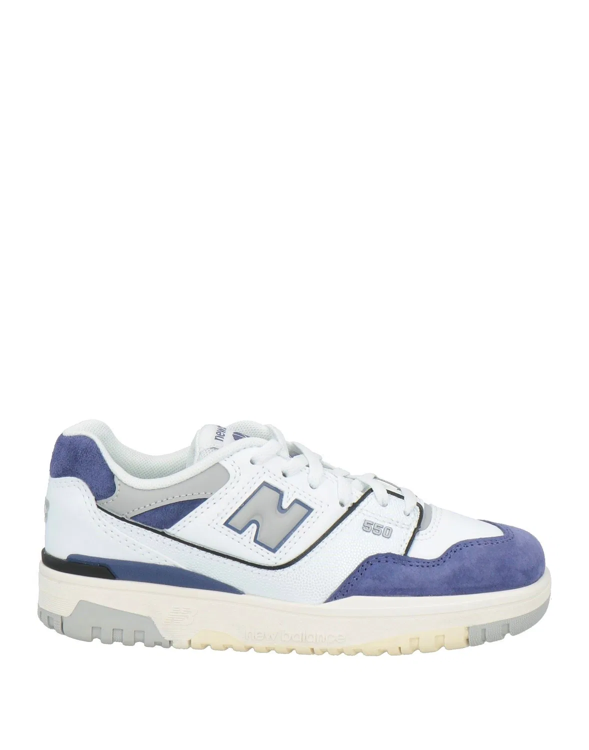 Детские кроссовки для мальчиков на шнуровке B550 New Balance, белый