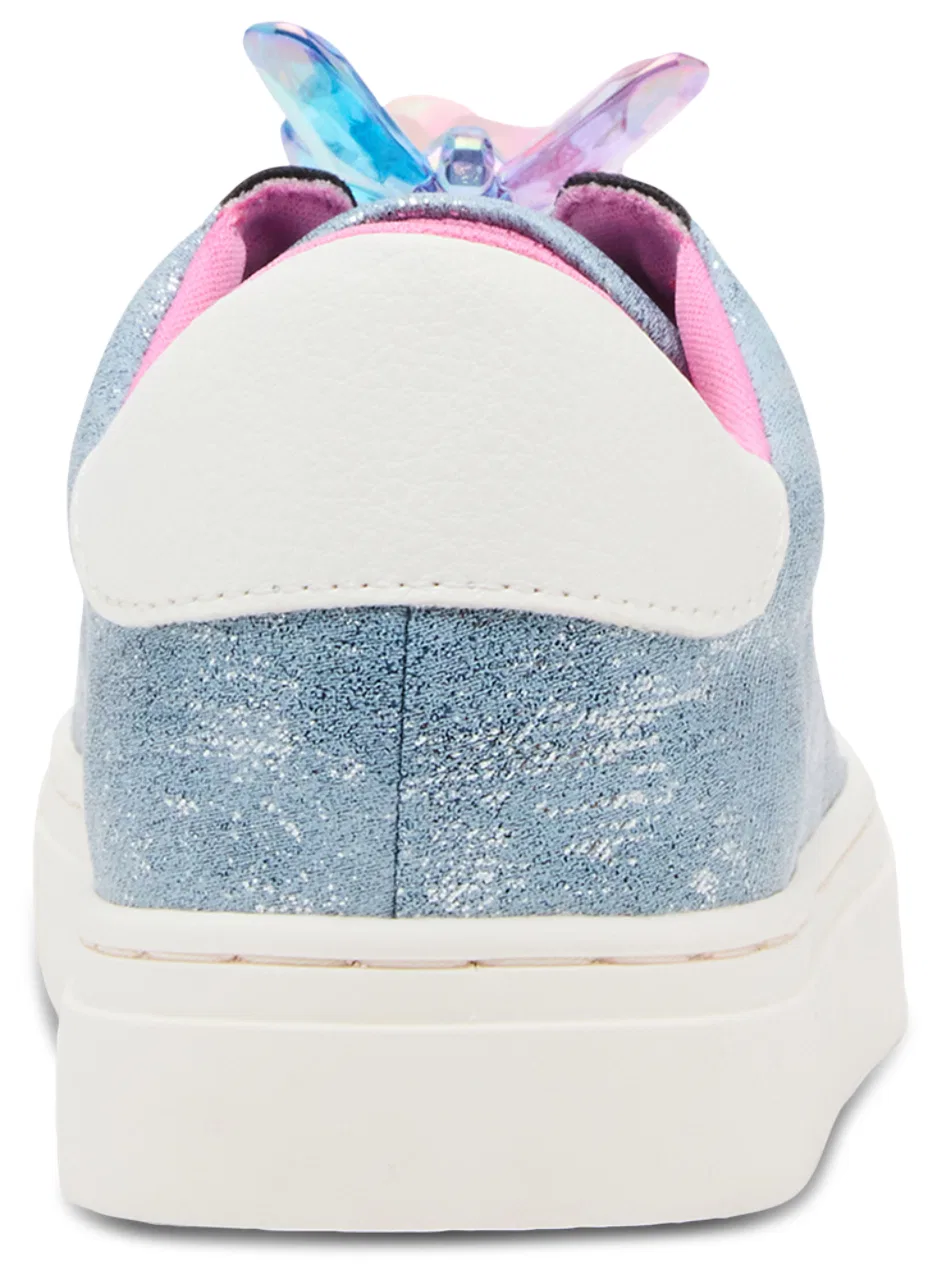 Детские кроссовки для девочек с принтом Jolive Steve Madden, Denim — фото 3