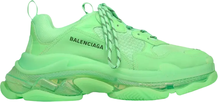 

Кроссовки Balenciaga Triple S Sneaker Neon Green, зеленый