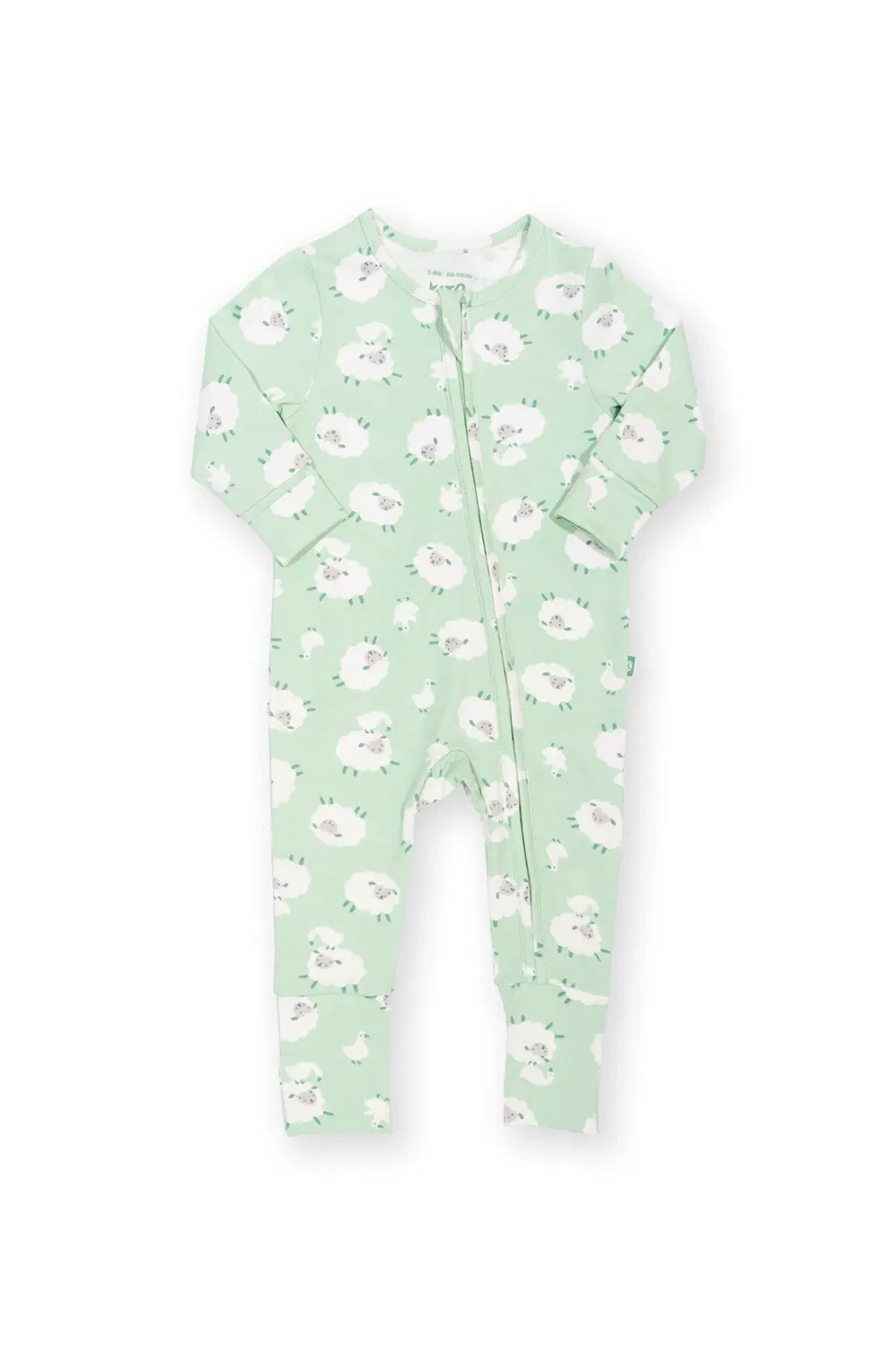 Детский слип с принтом Baby Baa Baa Quack Kite, Green