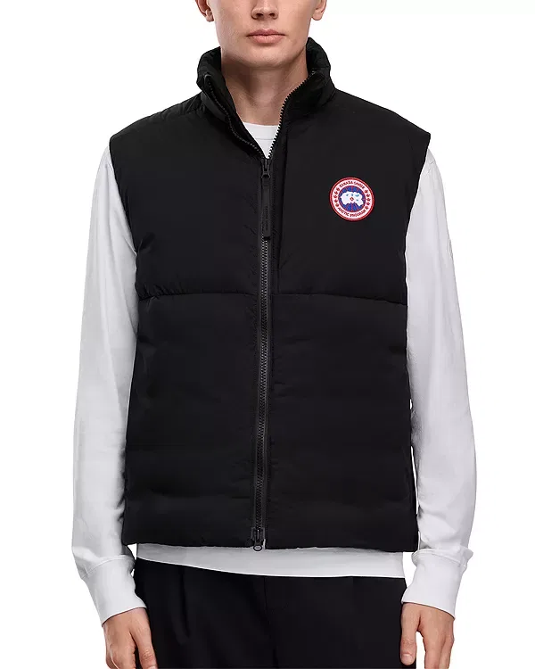 Мужской жилет легкий пуховый Lodge Arctic Program Down Vest Canada Goose, черный