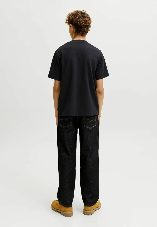 Футболка, детская футболка - базовая футболка Jack & Jones Junior, черный — фото 3