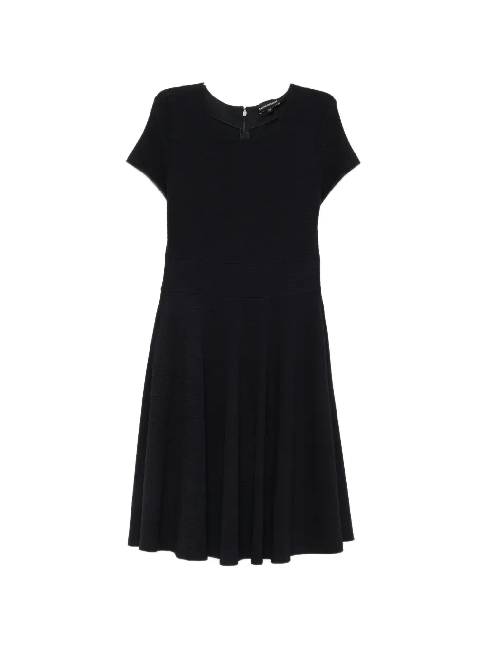 Мини-платье с короткими рукавами Emporio Armani, синий