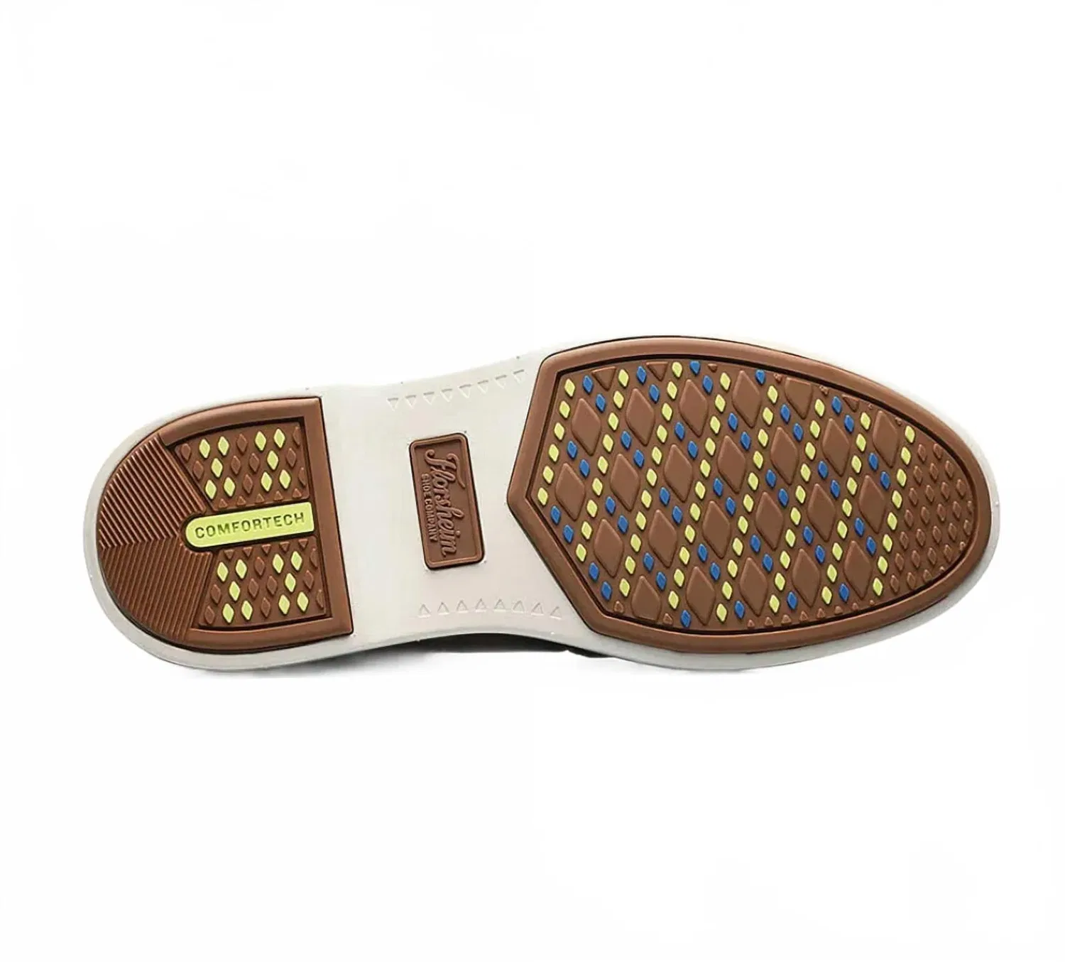 Детские оксфорды Supacush Jr. Plain Toe с кожаным верхом Florsheim, коричневый — фото 3