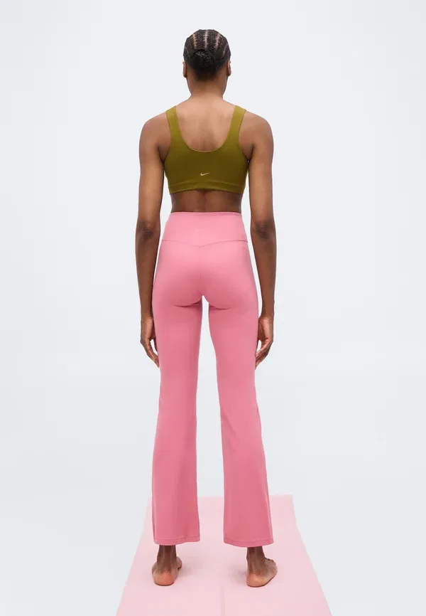 Леггинсы Dri-fit Zenvy flare, Nike Performance, Peony/White, белый — фото 3