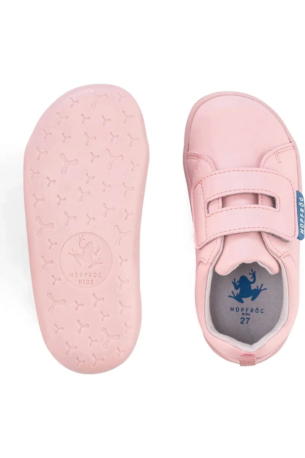 Детские кроссовки на липучке Smart Walker Hopfrög Kids, розовый — фото 4